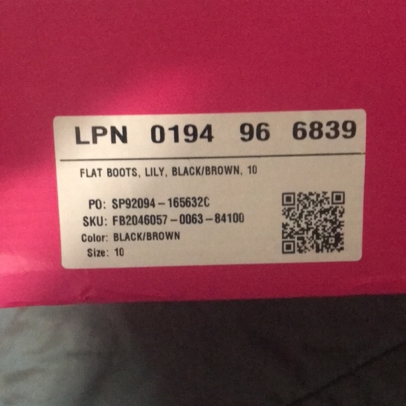 New black and brown boots - Picture 3 of 4